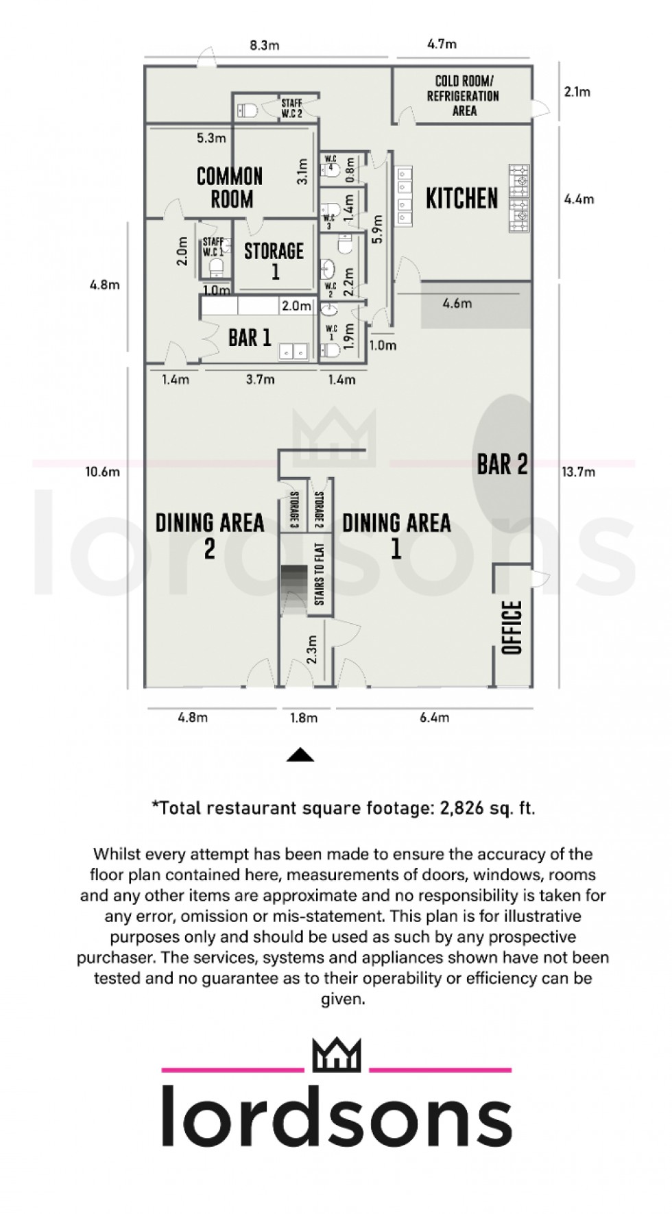 Floorplan for Eastwood Road North, Leigh on sea