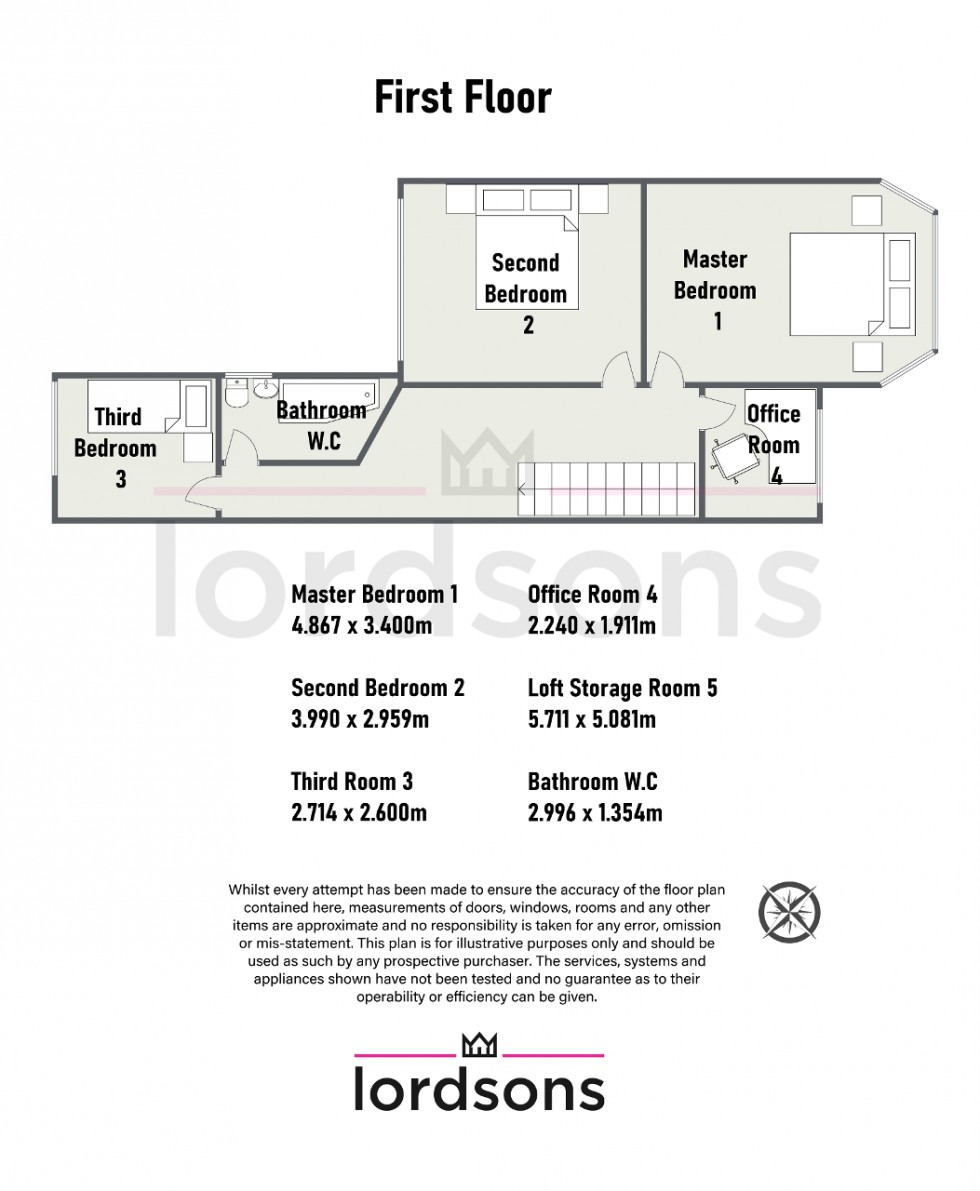 Floorplan for Fairmead Avenue, Westcliff on sea