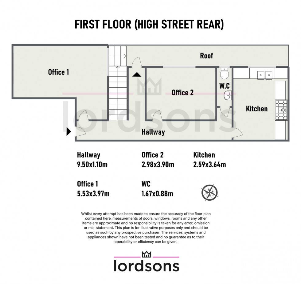 Floorplan for High Street, Southend on Sea